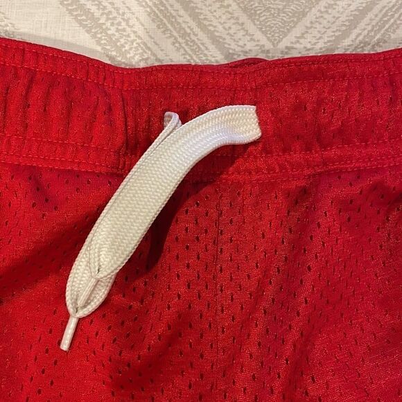 Gap Kids Boys Red Mesh Tie Athletic Shorts - Picture 4 of 7